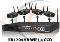 AVerMedia 4 Port Analog/IP w/ 4 WIFI Wireless Sony CCD Cameras