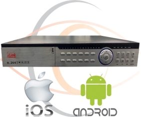 HD Security Camera DVR/NVR 5-in-1 (AHD +TVI+CVI+CVBS / 2000 + TVL Coax+Network Analog/IP) 5MP Standalone 16 Port