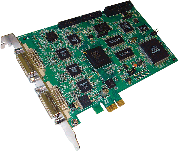Hybrid PCI EXPRESS 16 Port Video & Audio 240fps (Stackable: 2 Cards = 480fps)