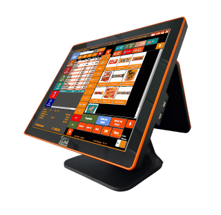 iDigiPro CS & LS POS main screen – dark theme