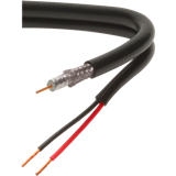 500ft RG59 100% Pure Copper BNC Coaxial Cable 18/2 Power Wires