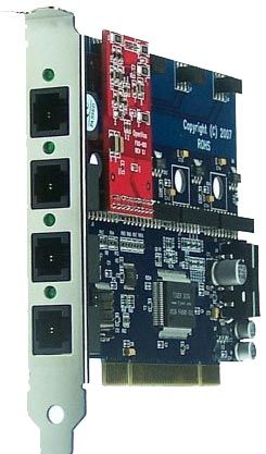 Analog Line Card for Asterisk & Trixbox