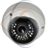 3MP IP Indoor/Outdoor Infrared Dome Security Camera with 3.5~10mm Varifocal Lens