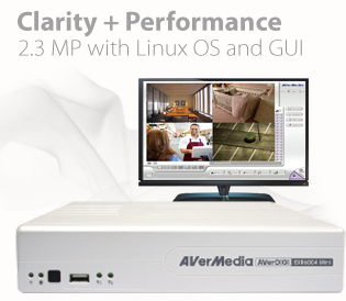 4 Channel Pure IP Linux NVR