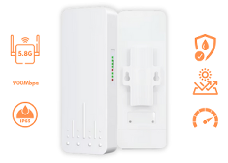High-Speed 5.8GHz Wireless Digital Bridge