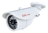 HD 1080P White Bullet CCTV Security Coax Camera / 2000 + TVL Analog Infrared Indoor/Outdoor Color D/N