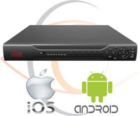 HD 4K Security Camera DVR/NVR 5-in-1 (AHD +TVI+CVI+CVBS / 2000 + TVL Coax+Network Analog/IP) 8MP Standalone 16 Port
