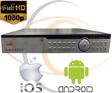 HD Security Camera DVR/NVR 5-in-1 (AHD +TVI+CVI+CVBS / 2000 + TVL Coax+Network Analog/IP) 1080p Standalone 32 Port