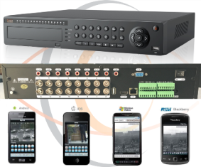 16 Ports Tribrid HD 1080p H.264 Network Analog/IP Standalone DVR