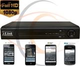 HD Security Camera DVR/NVR Tribrid (Network Analog/IP) 1080p Standalone 8 Port