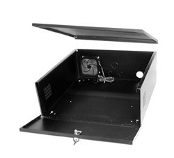 PC / DVR / VCR Lockbox 21x21x8 with Fan