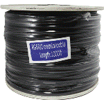 1000ft RG59 Coaxial Cable with Two 18g Power Wires