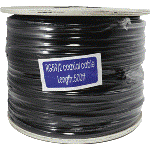 500ft RG59 Coaxial Cable with Two 18g Power Wires