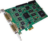 Hybrid PCI EXPRESS 16 Port Video & Audio 240fps (Stackable: 2 Cards = 480fps)