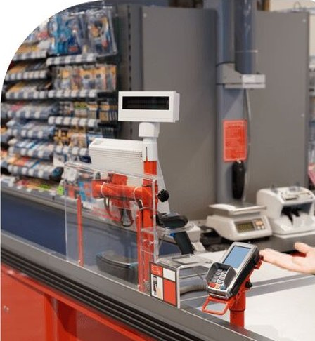 Epicor POS checkout counter